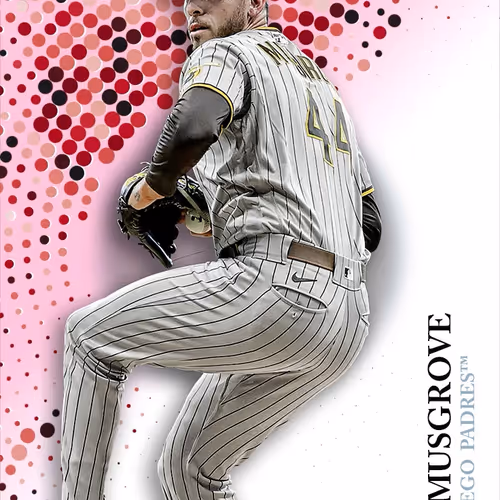 San Diego Padres Tm Joe Musgrove Base Pink 1154 Un