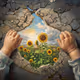 Where Light Breaks Through - Oil Edition | Ukraine NFT