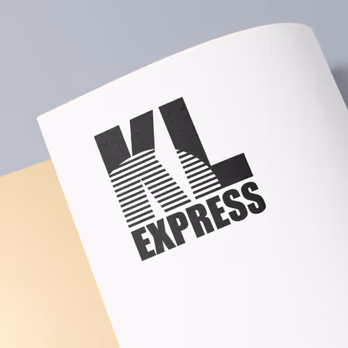 KL Express International Logistics Logo Design - April 2005