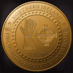 CoineryNft #50 - FIFA World Cup Golden Gloves Winner 1958 NFT Coin