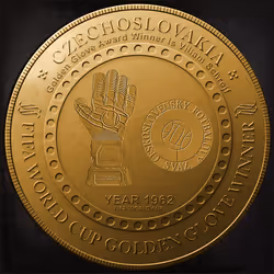CoineryNft #51 - FIFA World Cup Golden Gloves Winner 1962 NFT Coin