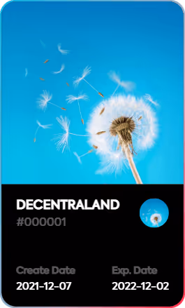 DECENTRALAND - 33nHJpRfa0
