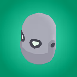 Rebel Bot Silver Helmet