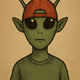 Alien Style #008 - Topi Merah