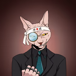 The Samurai Feline #3870
