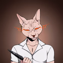 The Samurai Feline #1726