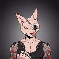 The Samurai Feline #3246