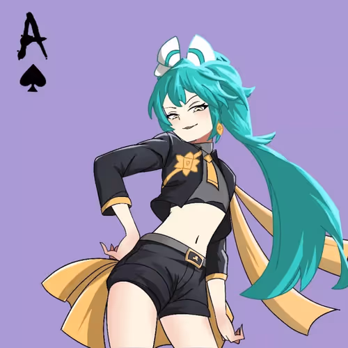 Poker Girl #1981