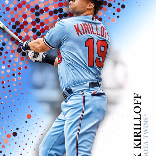 Minnesota Twins R Alex Kirilloff Base Blue 1248 Co