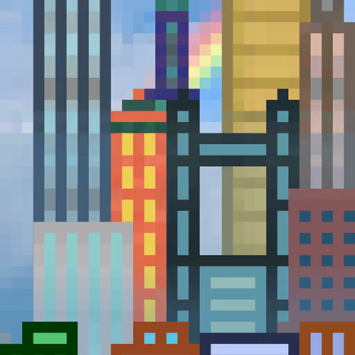 Cyber Cityscape #132