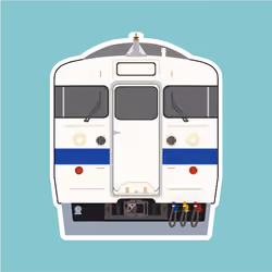 【列車型イラストNFT】415系鋼製(限定50個)