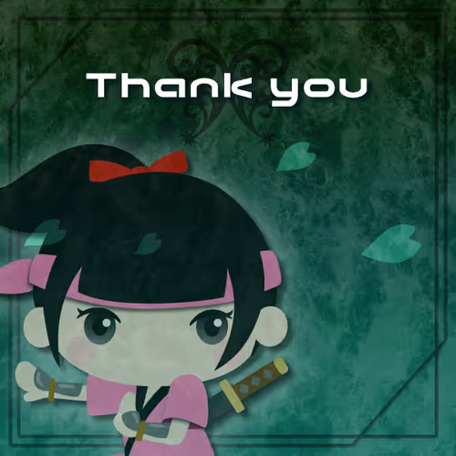 Nano-nin#002 Thank you