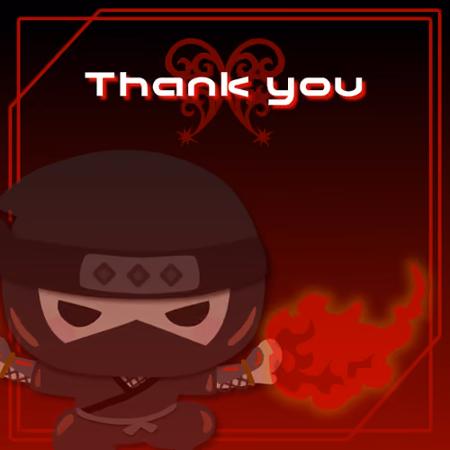 nano-nin#001 Tahnk you