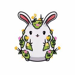 Neutral Flower Chumbi