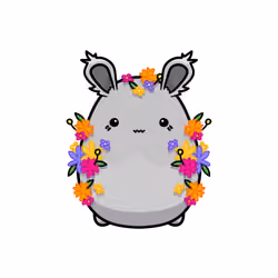 Neutral Flower Chumbi