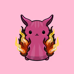 Flower Flame Chumbi