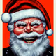 Red Faced Santa