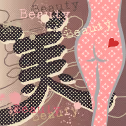 EuphorianZ "Japanese Calligraphy Design Beauty 2" Vector Illustration 