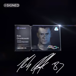 Rob Gronkowski Carbon Signed #50