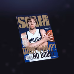 Dirk Nowitzki 4 MVP SLAM Cover #55