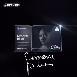 Simone Biles Carbon Signed #53