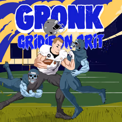 Gronk Sapphire Gridiron Grit #43