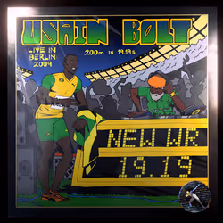 Usain Bolt Carbon Lightning Fast #810