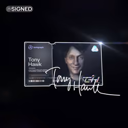 Tony Hawk Platinum Signed #13
