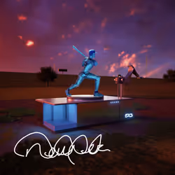 Derek Jeter Sapphire Signed Immortal Statue #5