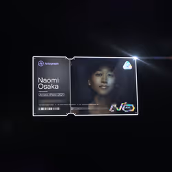 Naomi Osaka Platinum Premier #308