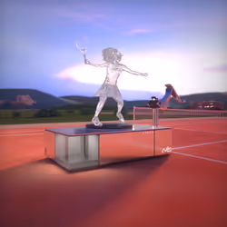 Naomi Osaka Platinum Premier Immortal Statue #64