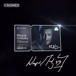 Wayne Gretzky Platinum Signed #40