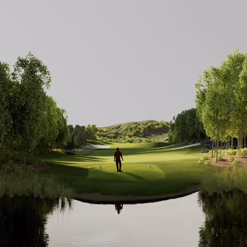 Tiger Woods Platinum Hole in One #609