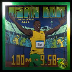 Usain Bolt Emerald Leader of the Pack #59