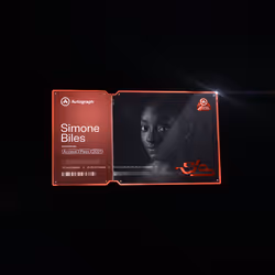 Simone Biles Ruby Premier #153
