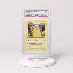[THIS NFT HAS MOVED] 1999 Pokémon Base Set Shadowless 1st Edition Yellow Cheeks Pikachu #58 (PSA 51931393)