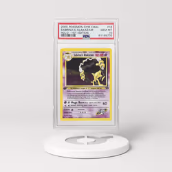 [THIS NFT HAS MOVED] 2000 Pokémon Gym Challenge 1st Edition Holo Sabrina's Alakazam #16 (PSA 51155770)
