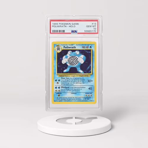 [THIS NFT HAS MOVED] 1999 Pokémon Base Set Holo Poliwrath #13 (PSA 53920170)