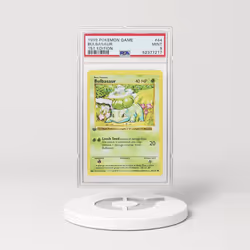 [THIS NFT HAS MOVED] 1999 Pokémon Base Set Shadowless 1st Edition Bulbasaur #44 (PSA 52377217)