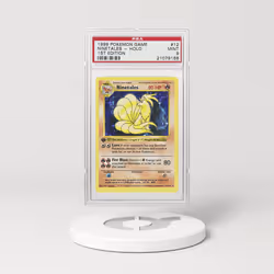[THIS NFT HAS MOVED] 1999 Pokémon Base Set Shadowless 1st Edition Holo Ninetales #12 (PSA 21079168)
