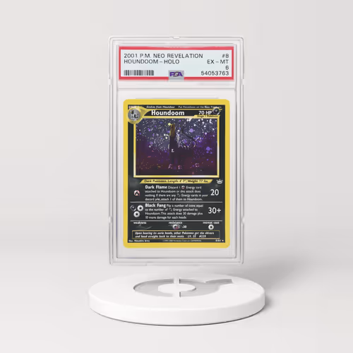 [THIS NFT HAS MOVED] 2001 Pokémon Neo Revelation Holo Houndoom #8 (PSA 54053763)