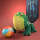 4377
