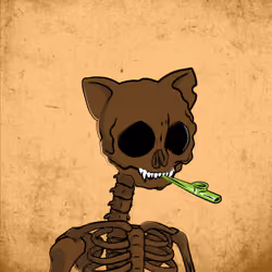 Bored Skull Cats NFTs #1119