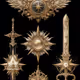 Celestial Regalia: Crowned Compass & Starforged Blades