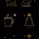 Golden Night Icons  