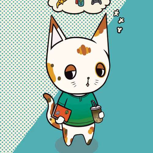 Lazy Calico By Savvy Catt X Reddit Collectible Ava