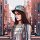 Metropolitan Lady with Cap
