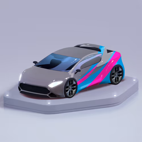 Metatrace Nft Car