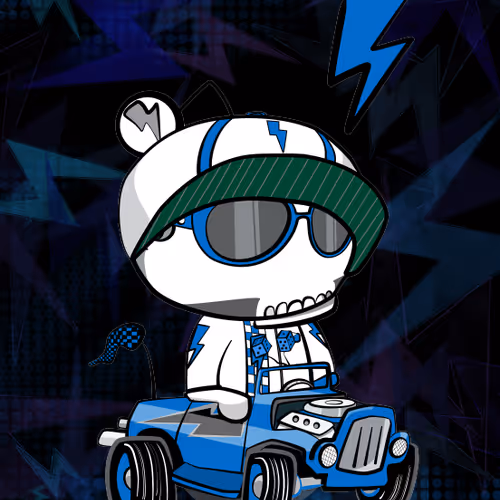 Team Blue Car #18