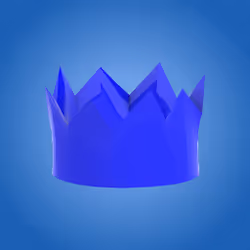 Blue partyhat